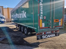 KRAKER Posuvka 92m3, ALU Disky, 2x zdvihacia náprava, TOP,