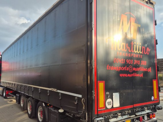 KOEGEL SNCO24 LOW DECK MEGA, ALU DIsky, 2x Zvedací náprava