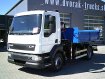 DAF LF 55.220 4X2 Hákový nosič kontajnerov s hydraulickú rukú