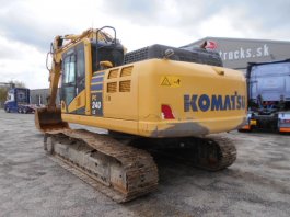 KOMATSU PC 240LC pásový bager-rypadlo