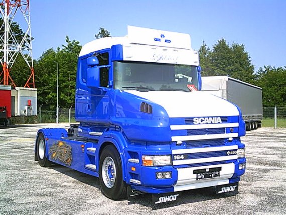 SCANIA T 164G 480 V8 4x2 Hydraulika