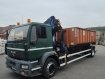 MAN LE 220 V6 B 4x2 Hákový nosič kontajnerů s hydraulickou rukou