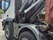 IVECO TRAKKER 8X4 nosič kontejnerů + hydraulická ruka na dálkové ovládání + třístranný vyklápěč