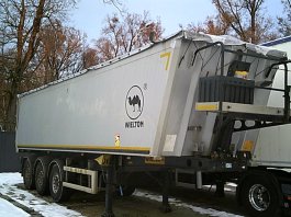 WIELTON vyklapačka 47m3, trojkmobi vrata,