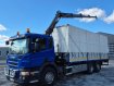 SCANIA P310 6X2 Valník+Plachta-rolovačka + RUKA + HR čelo