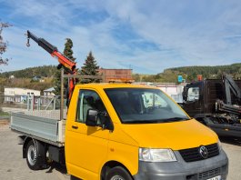 VW TRANSPORTER T5 valník Hydraulická Ruka PALFINGER  PC 1500A