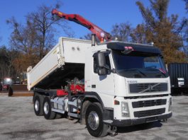 VOLVO FM 13 400 6X4 Vyklapačka + Hydraulická ruka na dialkové ovladanie