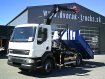 DAF LF 55.220 4X2 Hákový nosič kontajnerov s hydraulickú rukú