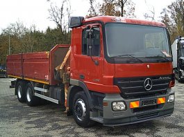 MERCEDES BENZ ACTROS 2632 6X4 H.R. FASSI 170 Valnik