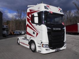 SCANIA 450 S 130YEARS Limited Edition, 2021 LOW DECK MEGA
