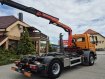 MERCEDES BENZ AXOR 1829 4X2 Hákový nosič kontejnerů s hydraulickou rukou na dálkové ovládání