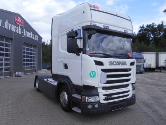 SCANIA R450 TOPLINE-Streamline Low deck Mega 2016 VIN 6100