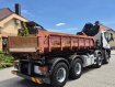 IVECO TRAKKER 8X4 nosič kontejnerů + hydraulická ruka na dálkové ovládání + třístranný vyklápěč