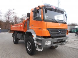 MERCEDES BENZ AXOR 1833 4X4 trojstranná vyklapačka
