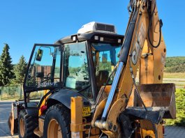 CASE 590 ST traktorbager 4X4 EXTEMDAHOE teůeskop